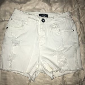 White Denim Kensie Shorts